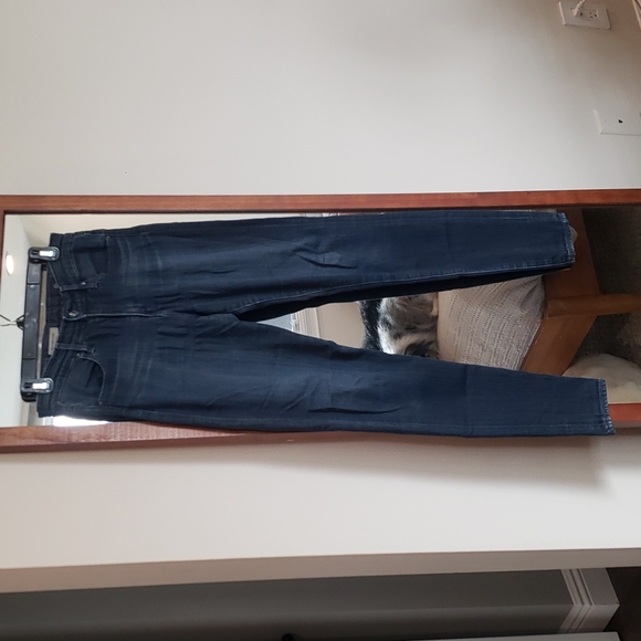 AG Farrah high rise skinny dark denim 27 - Picture 2 of 4